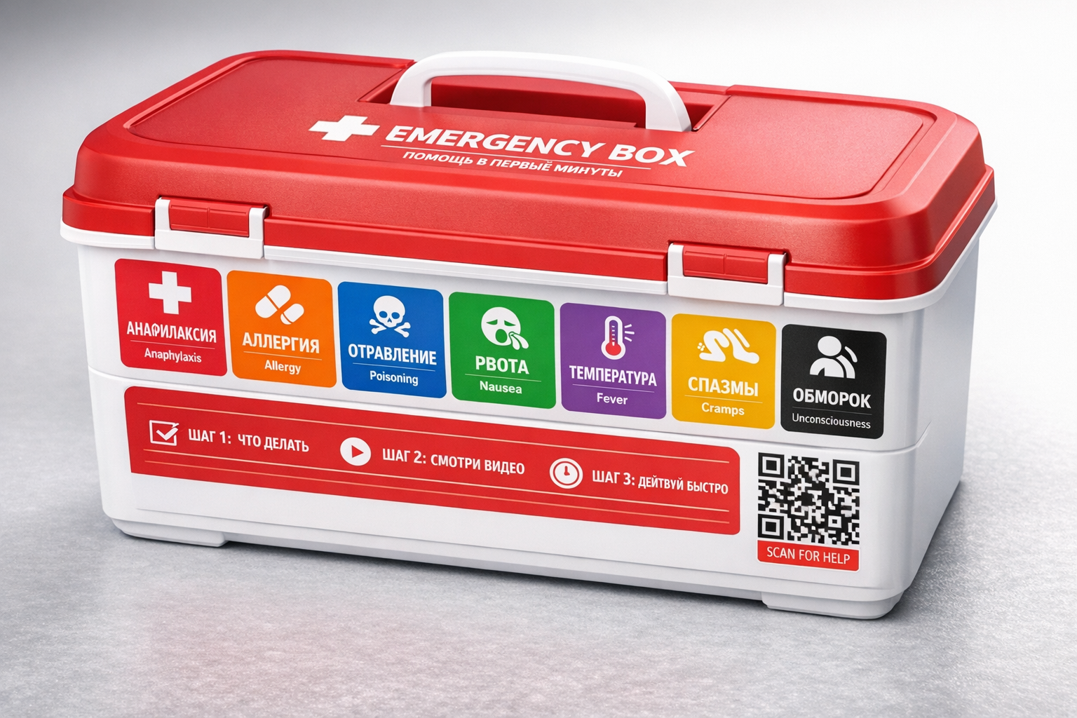 Концепт классического корпуса SAFEBOX с ручкой