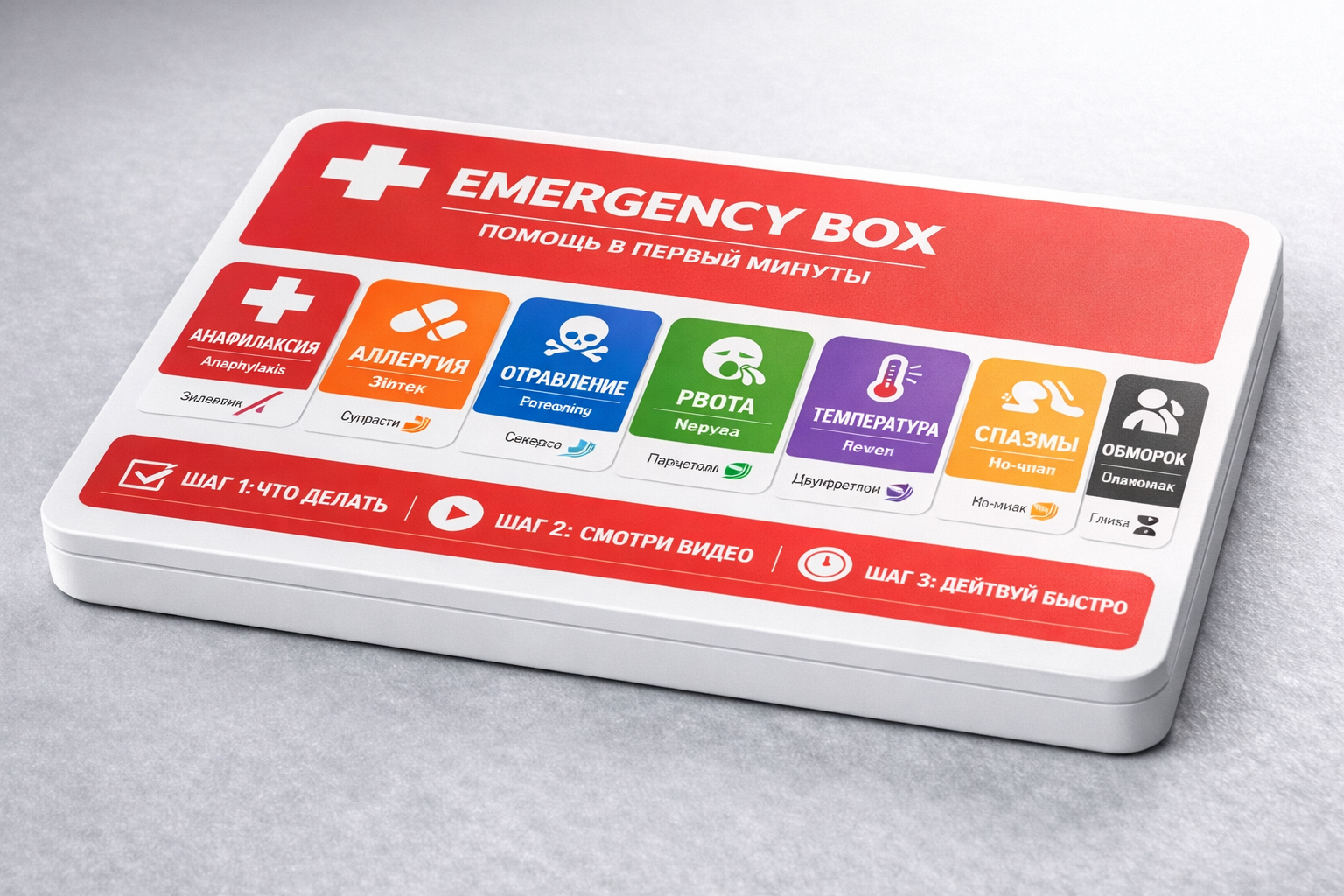 Концепт компактного плоского бокса SAFEBOX